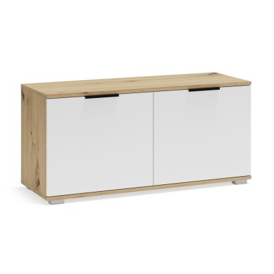 Szafka do przedpokoju CLIF ST-100 dąb artisan / biały
