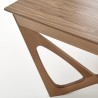 Stół rozkładany drewniany 160x100cm WENANTY orzech amerykański