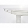 Biały stół owalny rozkładany 150x90cm JOSEPH