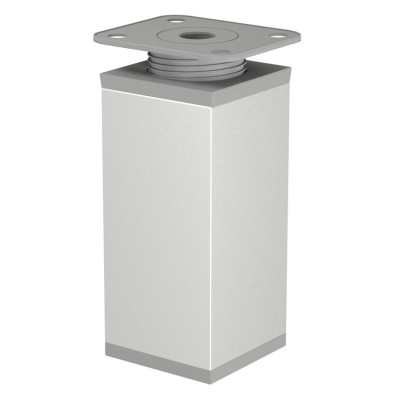 Nóżki meblowe regulowane 10cm aluminium