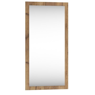 Lustro na korytarz 120x60cm GAMA 12 dąb craft złoty