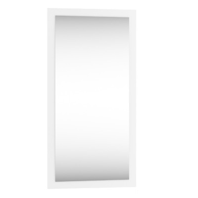 Lustro białe wiszące 120x60 cm GAMA 12 pionowe lub poziome