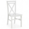 Krzesła drewniane białe - DARIUSZ 2 biały Halmar
