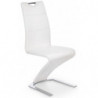 Krzesło białe nowoczesne K188 biały Halmar