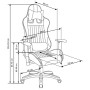 Ergonomiczny fotel gabinetowy DEFENDER czerwony Halmar