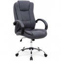 Fotel biurowy ergonomiczny RELAX 2 ciemny popiel Halmar