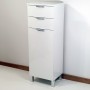 Szafka łazienkowa z koszem na pranie 40 cm lakierowana