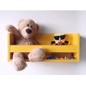 Półki dziecięce na zabawki ALMA 80 cm żółty