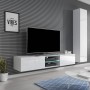 Szafka rtv biała połysk LIVO RTV 180W Halmar