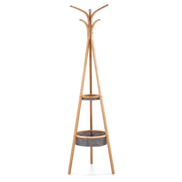 Wieszak stojący drewniany W63 Halmar