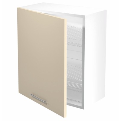 Szafka kuchenna z ociekaczem 60cm VENTO GC-60/72 beżowy połysk Halmar
