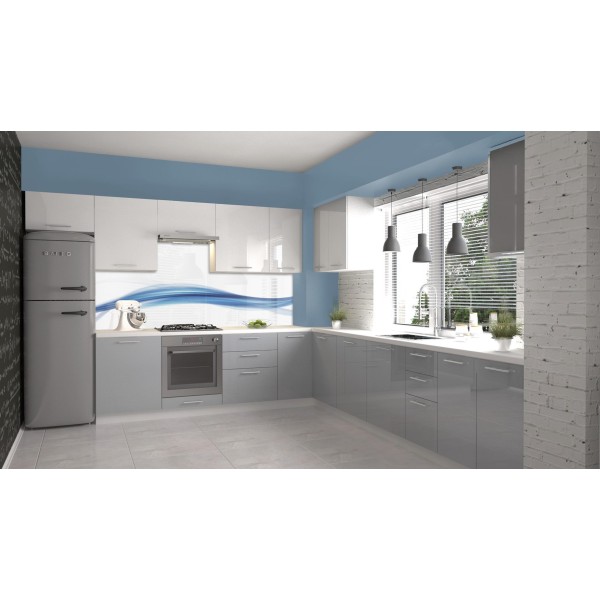 Blat kuchenny VENTO blat 2020/28 mm biały Halmar