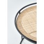 Zestaw stolików kawowych Manado czarny + naturalny Halmar