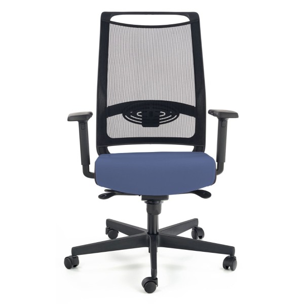Fotel ergonomiczny GULIETTA niebieski Nowy Styl