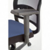 Fotel ergonomiczny GULIETTA niebieski