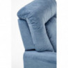 Fotel wypoczynkowy rozkładany BARD ciemny niebieski