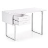 Białe lakierowane biurka B30