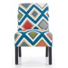 Kolorowy fotel do salonu FIDO