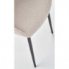 Krzesło tapicerowane beżowe K357