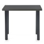 Stolik kuchenny 90x60cm MODEX 2 antracyt + czarny Halmar