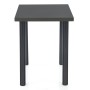 Stolik kuchenny 90x60cm MODEX 2 antracyt + czarny Halmar