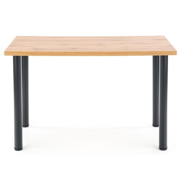 Mały stolik kuchenny 90x60cm MODEX 2 dąb wotan + czarny