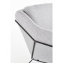Sofa dwuosobowa nierozkładana SOFT 2 XL szary + czarny