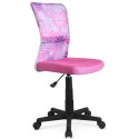 Fotel do biurka dla dziewczynki DINGO różowy Halmar
