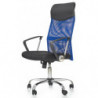 Fotel biurowy niebieski VIRE