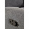 Fotel rozkładany do salonu OSLO 1S ciemny popiel