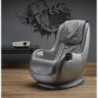 Fotel z funkcją masażu DOPIO popielaty
