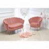 Fotel muszelka różowy AMORINITO