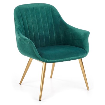 Fotel ELEGANCE 2 ciemny zielony Halmar