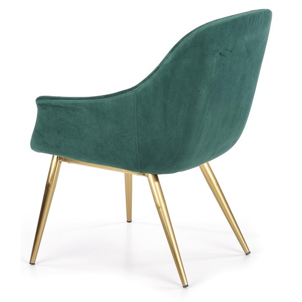 Fotel ELEGANCE 2 ciemny zielony Halmar