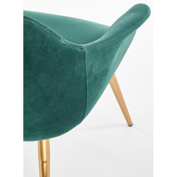 Fotel ELEGANCE 2 ciemny zielony Halmar