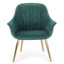 Fotel ELEGANCE 2 ciemny zielony Halmar
