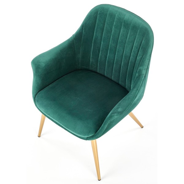 Fotel ELEGANCE 2 ciemny zielony Halmar