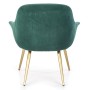 Fotel ELEGANCE 2 ciemny zielony Halmar