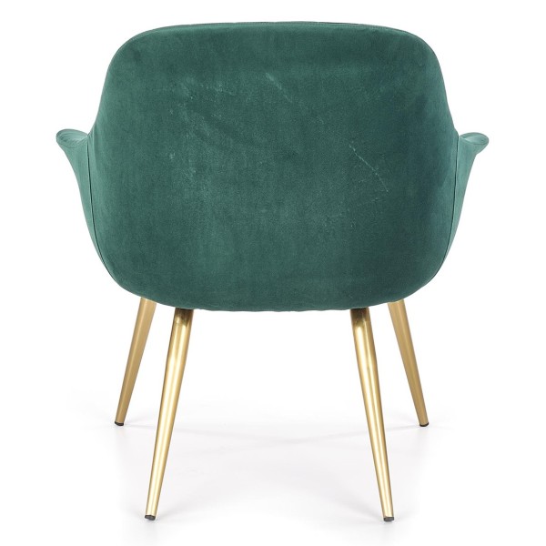 Fotel ELEGANCE 2 ciemny zielony Halmar
