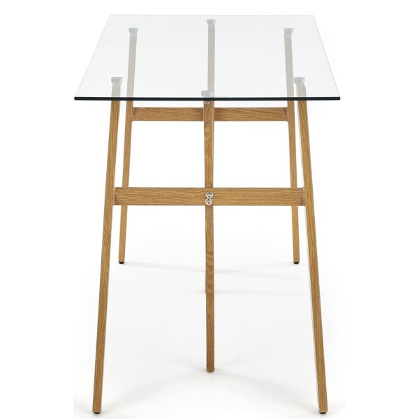 Szklany stolik na laptopa B35 Halmar