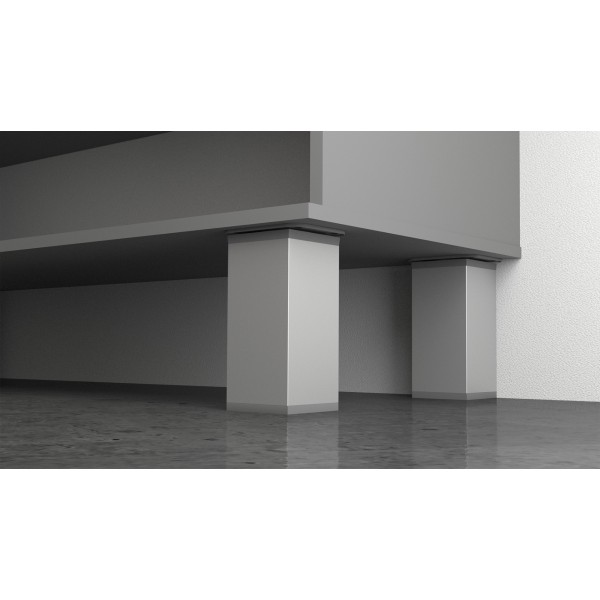 Nóżka regulowana 15 cm aluminium