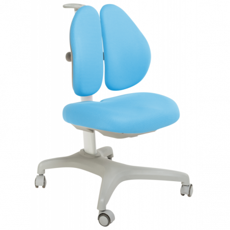 Krzesło ortopedyczne do biurka dla dzieci Bello II niebieski
