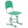 Biurko regulowane dla dzieci z krzesełkiem Disa zielone