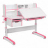 Biurko ergonomiczne dla dziecka Libro różowe