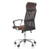Fotel biurowy obrotowy VIRE brązowy