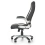 Fotel gabinetowy SATURN czarny Halmar