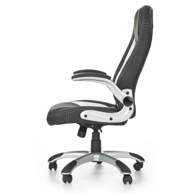 Fotel gabinetowy SATURN czarny Halmar
