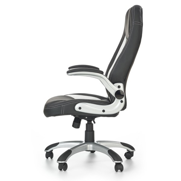 Fotel gabinetowy SATURN czarny Halmar