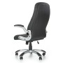 Fotel gabinetowy SATURN czarny Halmar