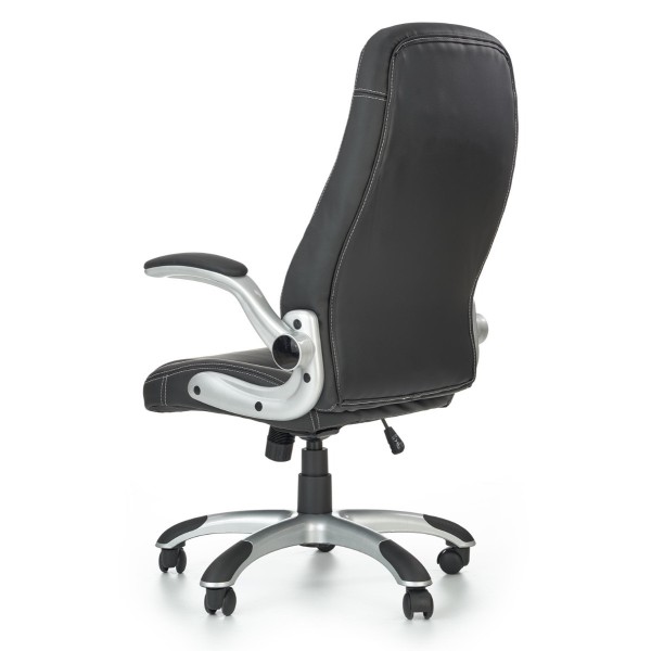 Fotel gabinetowy SATURN czarny Halmar